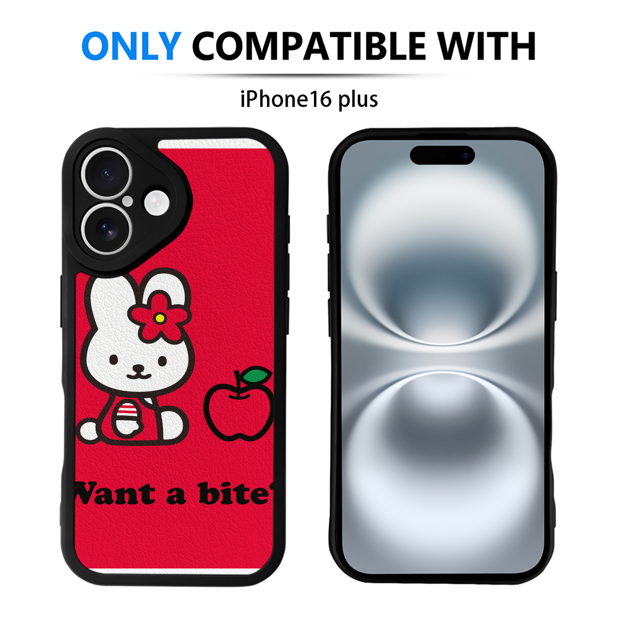 （画像用） Hello Kitty ハローキティ 【iPhone 16シリーズ対応】シリコンスマホケース（レザー調） 材質：シリコン
